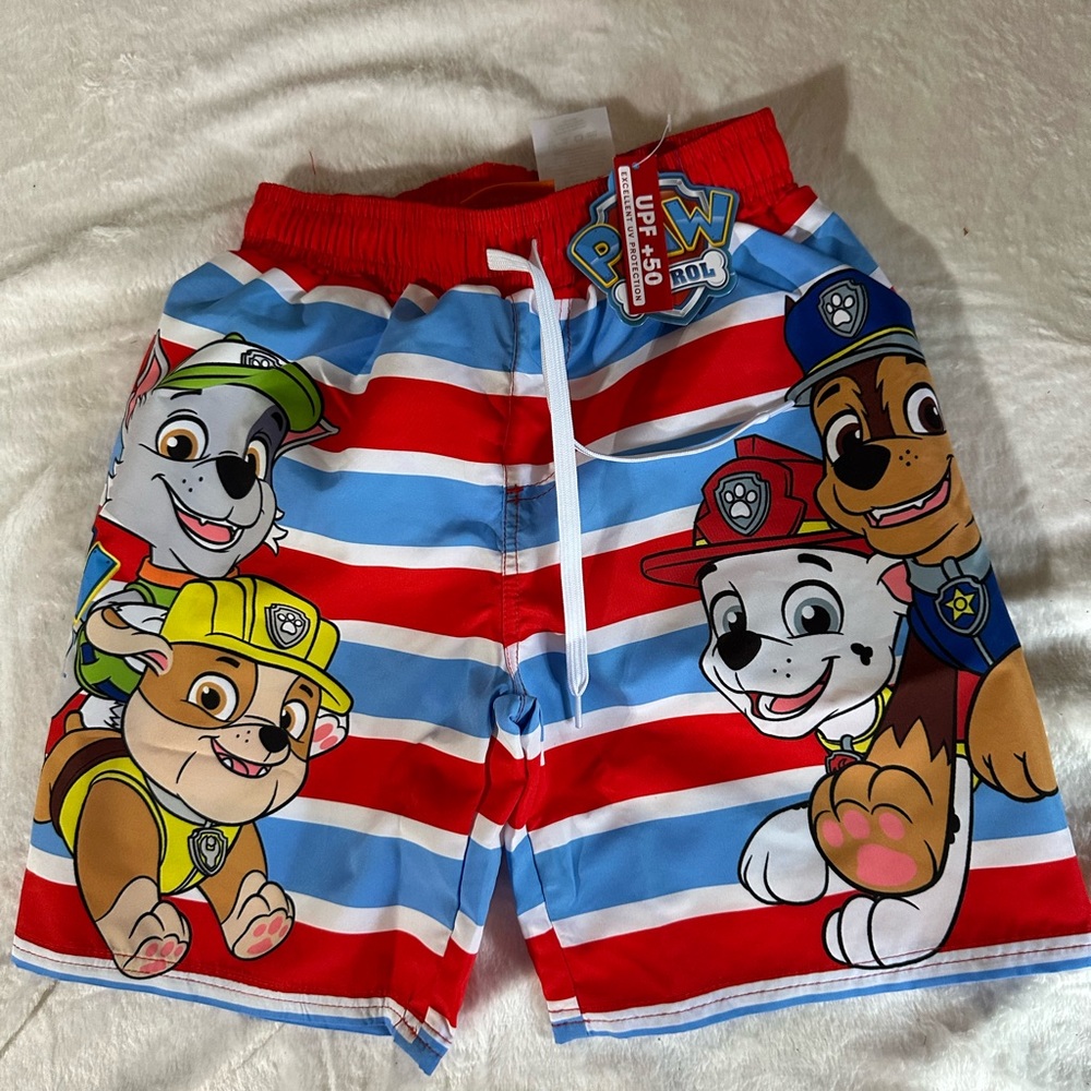 Nickelodeon NWT boys swimsuit size 3T Paw Patrol
